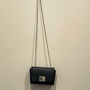 Black mini crossbody